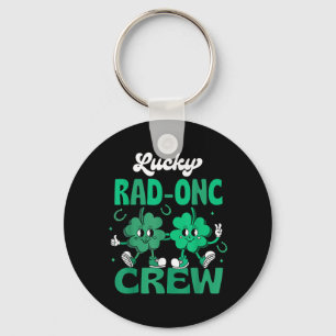 RAD-ONC Crew Oncology Radiation Nurse St Patricks Key Ring