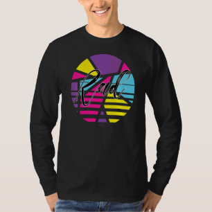 Rad Psychedelic Design I Love The 80's T-Shirt