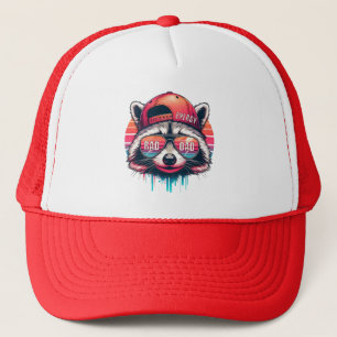 Rad Raccoon—Cool Dad Energy Trucker Hat