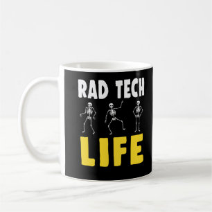 Rad Tech Humor Skeletons Xray Radiology Coffee Mug