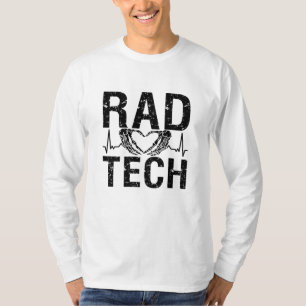 Rad Tech Medicine Technologist Xray Radiology Tech T-Shirt