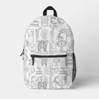 Rad Tech Printed Backpack