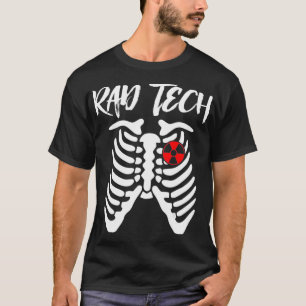 Rad Tech Rib Cage Scan T Radiology XRay Skeleton G T-Shirt