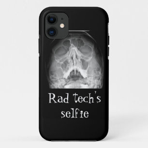 Rad tech selfies iPhone 11 case