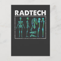 Rad Tech Skeleton Xray Bones Radiology Technician
