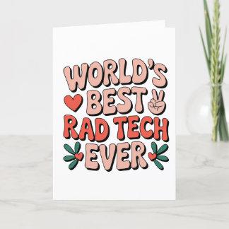 Rad Tech Thank You Card