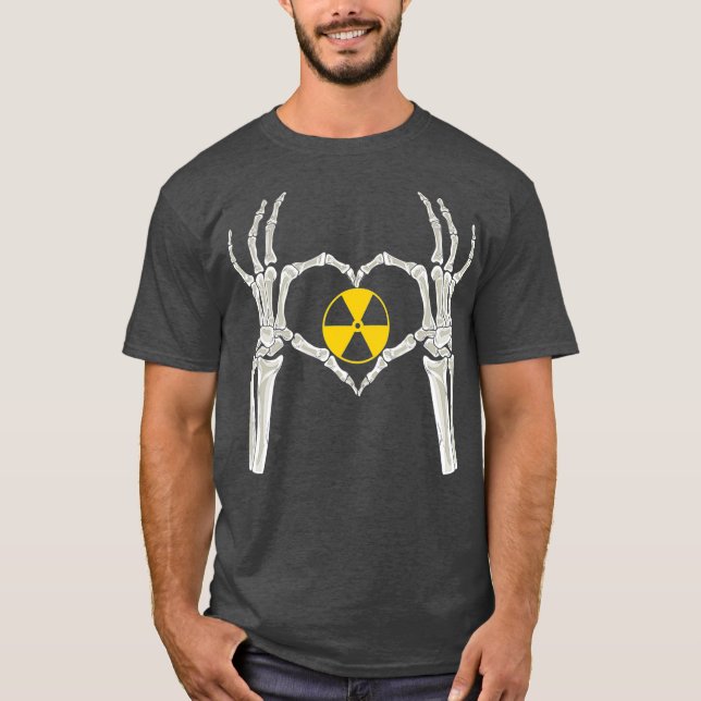 Rad Tech X Ray Skeleton Radiology Technican T-Shirt (Front)