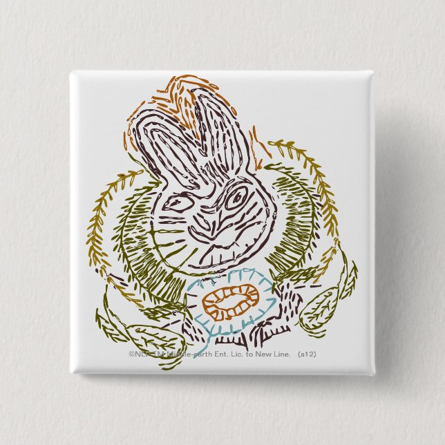 RADAGAST™ Embroidery 15 Cm Square Badge (Front)