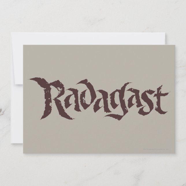 RADAGAST™ Name Solid (Front)