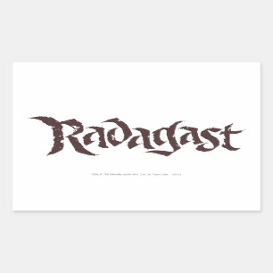 RADAGAST™ Name Solid Rectangular Sticker