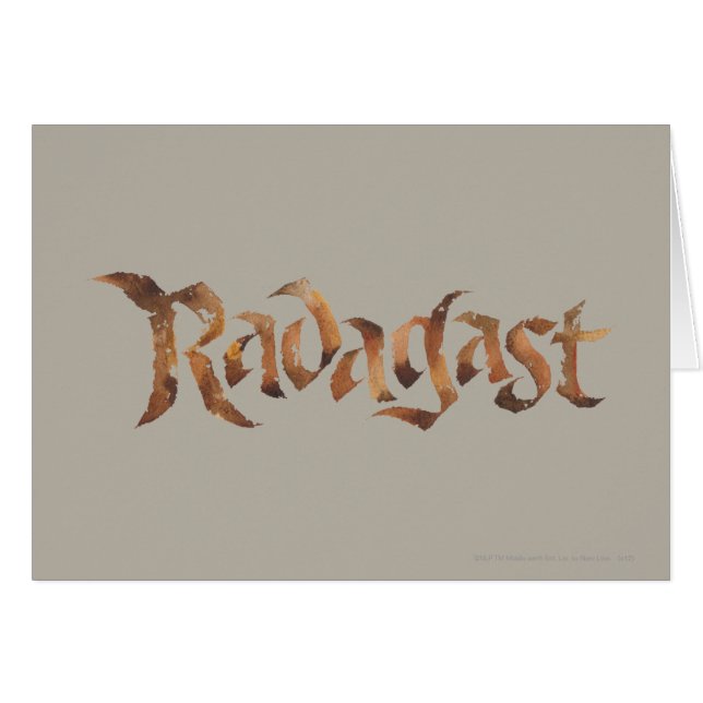 RADAGAST™ Name Textured (Front Horizontal)