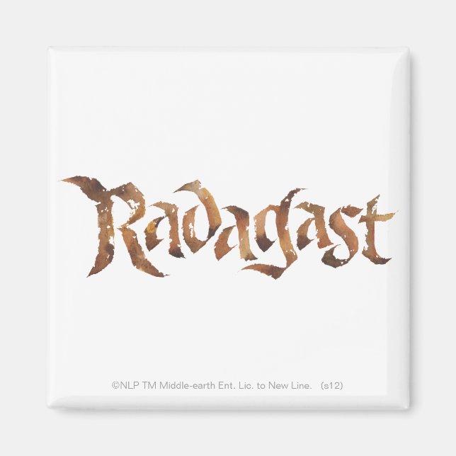 RADAGAST™ Name Textured Magnet (Front)
