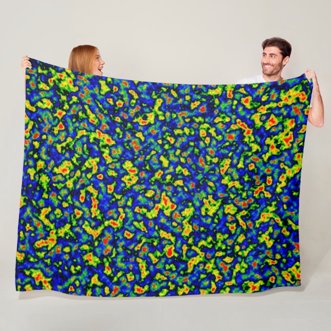 Radar Clouds Fleece Blanket (In Situ)