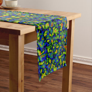 Radar Clouds Short Table Runner