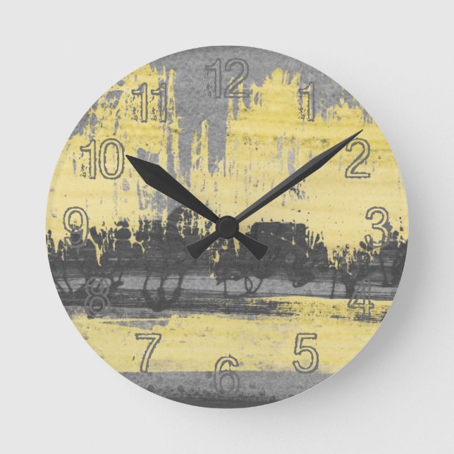 Radar II Round Clock (Front)