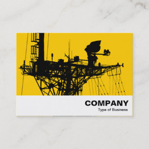 Radar Mast - Amber Business Card