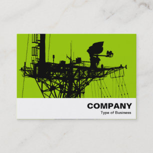Radar Mast - Martian Green Business Card
