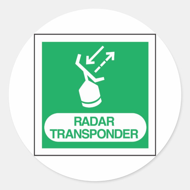 Radar Transponder Stickers (Front)