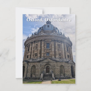 Radcliffe Camera in Oxford Postcard