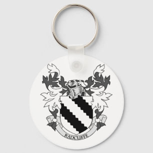 RADCLIFFE Coat of Arms Key Ring