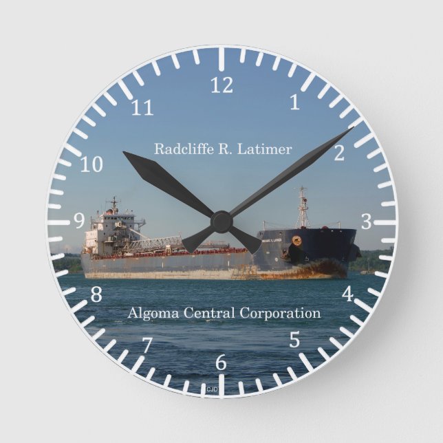 Radcliffe R. Latimer clock (Front)