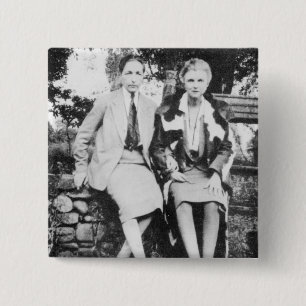 Radclyffe Hall and Una Vincenzo 15 Cm Square Badge