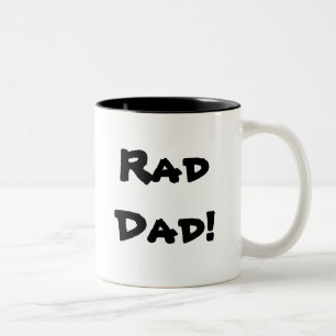 RadDad! Two-Tone Coffee Mug