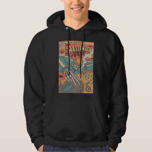RADDEST SKELETON DJ HALLOWEEN MUSIC FESTIVAL HOODIE
