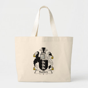 Radford Family Crest Large Tote Bag