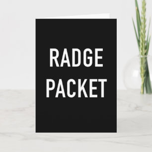 Radge Packet Card
