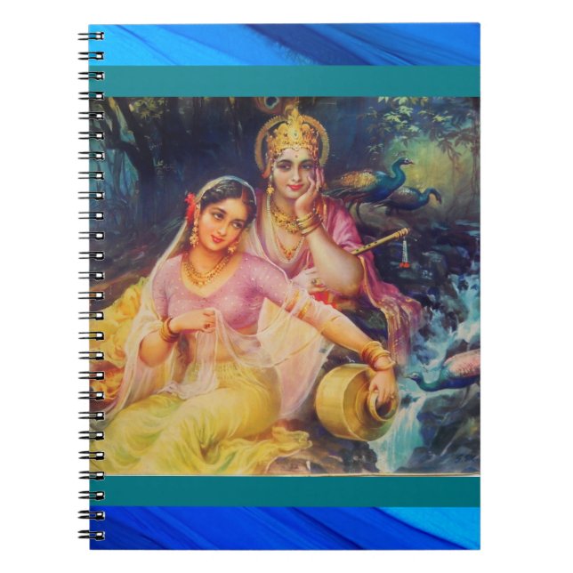 Radha and Krishna notebook (Front)