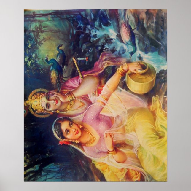 Radha and Krishna poster (Front)