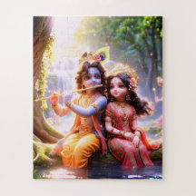 Radha Krishana Zig saw Puzzles