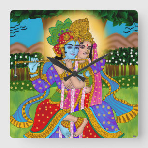 Radha Krishna Clock