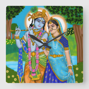 Radha Krishna Clock
