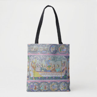 Radha Krishna Love Tote Bag