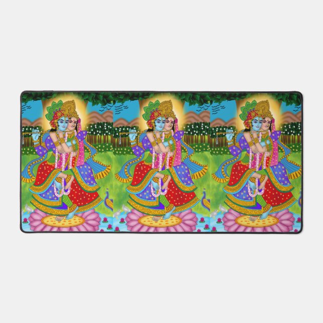 Radha Krishna Mouse Pad (Front)