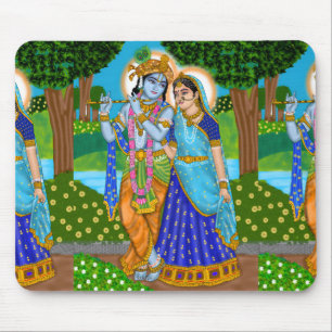 Radha Krishna Mouse Pad