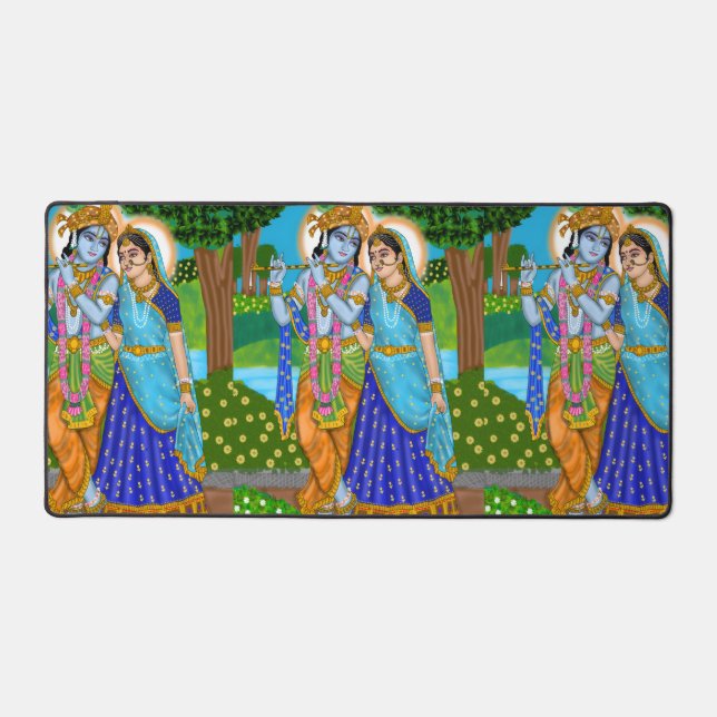 Radha Krishna Mouse Pad (Front)