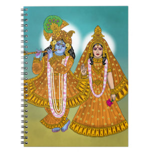 Radha Krishna Notebook