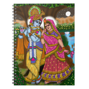 Radha Krishna Notebook