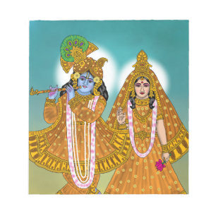 Radha Krishna Notepad