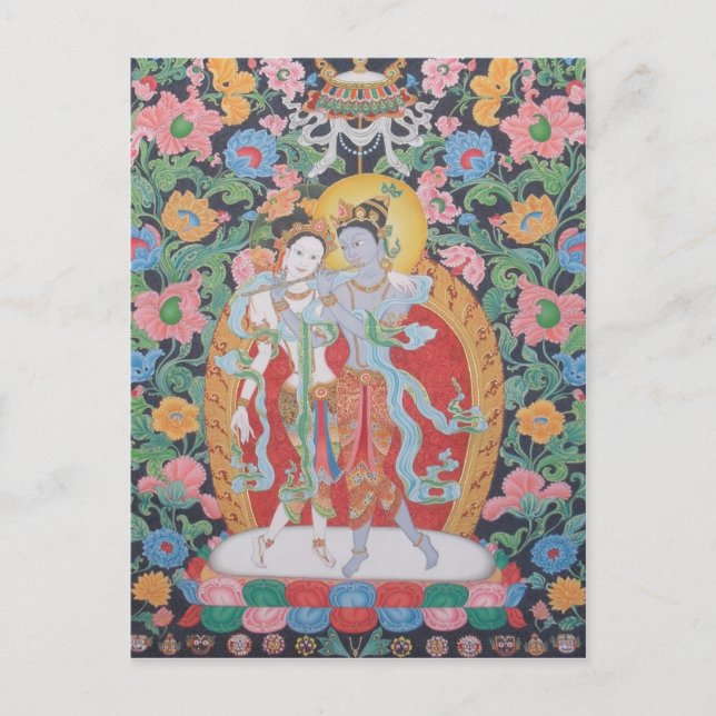 Radha-Krishna Postcard A (Front)