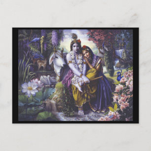 Radha Krishna postcards