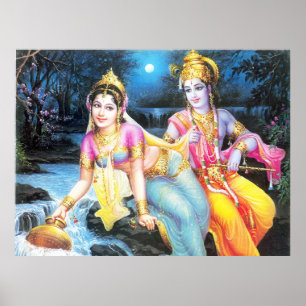 radha-krishna poster