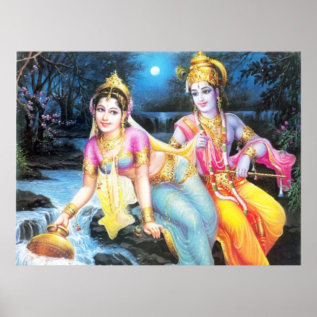 radha-krishna poster (Front)