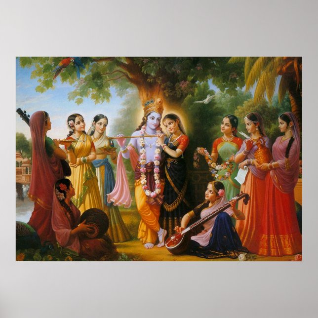 Radha-Krishna Poster (Front)