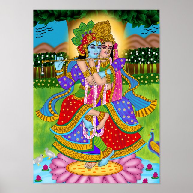 Radha Krishna Poster (Front)