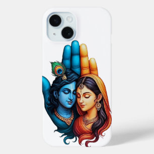 "Radha Krishna – Soulful Harmony" iPhone 15 Case