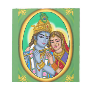 Radha Krishna Stationery Notepad